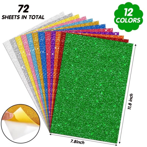 eva glitter foam sheets