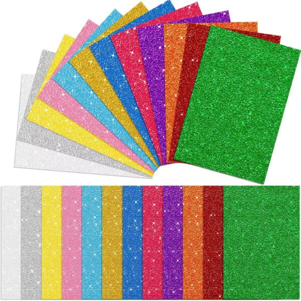 eva glitter foam sheets