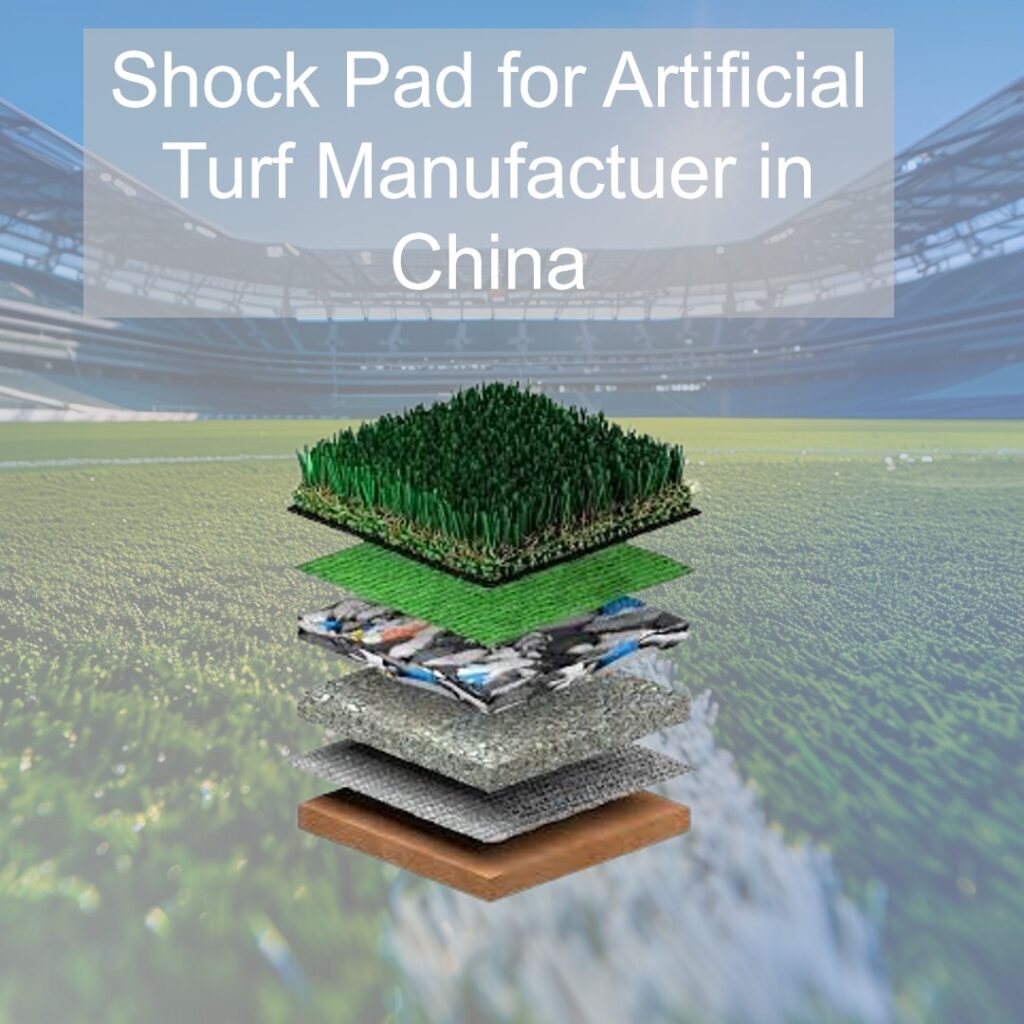 shock pad for artificial turf
