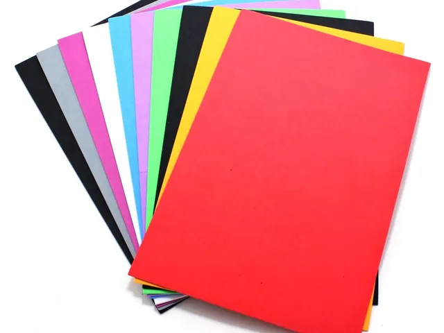 colored EVA foam craft sheets for die-cutting