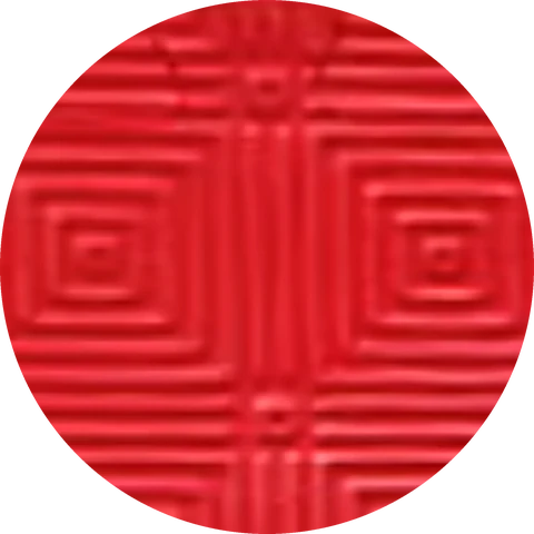 Concentric square texture on EVA foam tatami mat