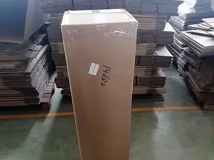 Single roll of marine EVA foam packed upright in its own brown carton