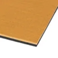 Amber over Black marine EVA foam sheet, showing the top colour and the layered edge
